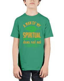 a man of my spiritual intensity does not eat corpses 6# - vegan - Youth Tee Unisex