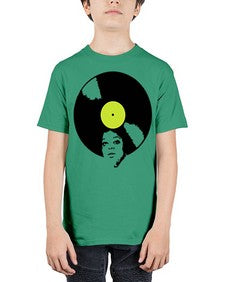 afrovinyl 63# - black girls or women - Youth Tee Unisex