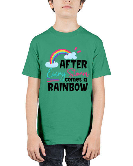 after every storm comes a rainbow Style 16# - baby - Youth Tee Unisex