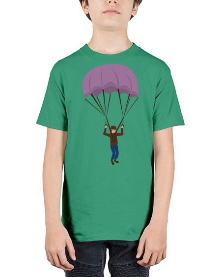 all in one 10# - parachute - Youth Tee Unisex