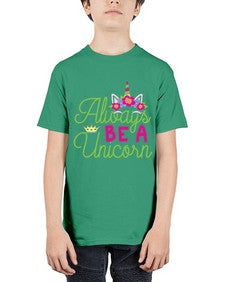 always be a unicorn 7# - unicorn - Youth Tee Unisex