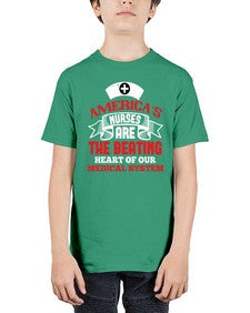 americas nurses are Style 42# - nurse - Youth Tee Unisex