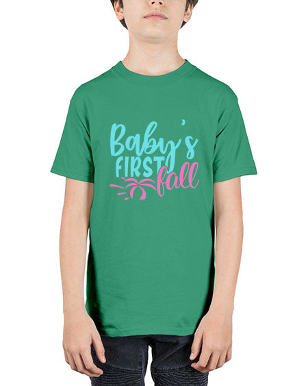 babys first fall Style 38# - baby - Youth Tee Unisex