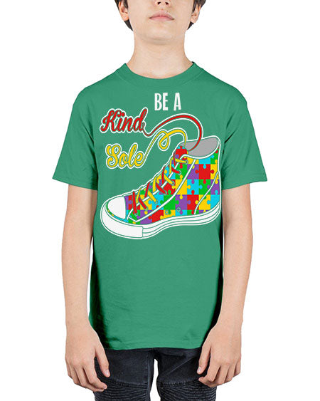 be a kind sole autism 59# - autism - Youth Tee Unisex