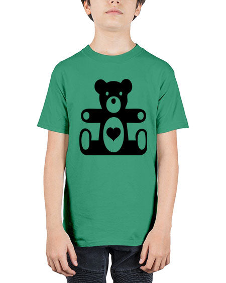 bear with heart 47# - bears - animals - Youth Tee Unisex