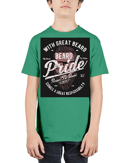 beard pride 51# - bears - animals - Youth Tee Unisex