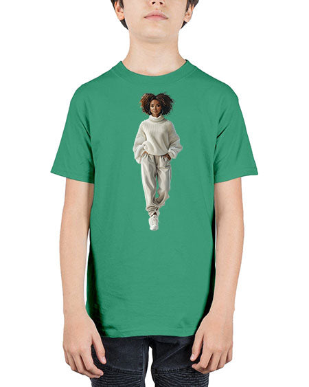 beautiful girl 13# -  fashion - Youth Tee Unisex