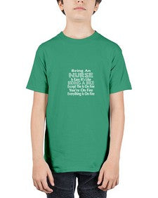being an nurse is easy its like 611# - nurse - Youth Tee Unisex