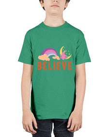 believe 47# - unicorn - Youth Tee Unisex
