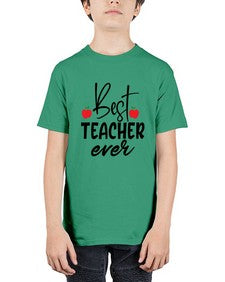 best teacher ever Style 80# - teacher - Youth Tee Unisex