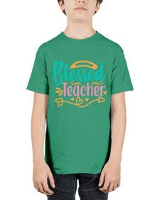 blessed teacherr 633# - teacher - Youth Tee Unisex