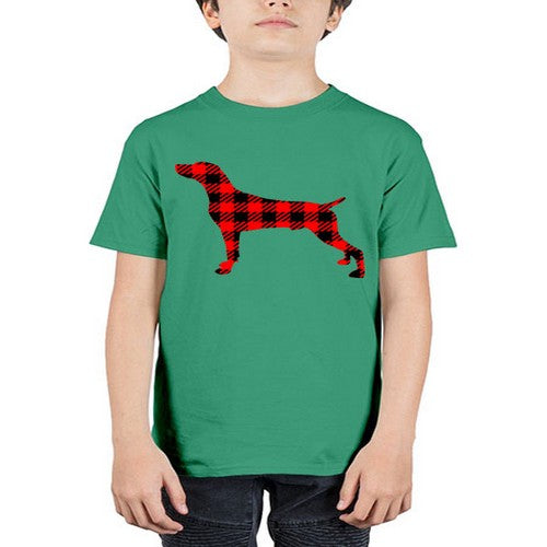 buffalo plaid beagle 63# - dogs - Youth Tee Unisex