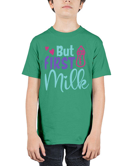 but first milk Style 49# - baby - Youth Tee Unisex