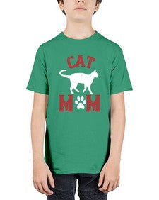 cat mom Style 35# - cats - Youth Tee Unisex