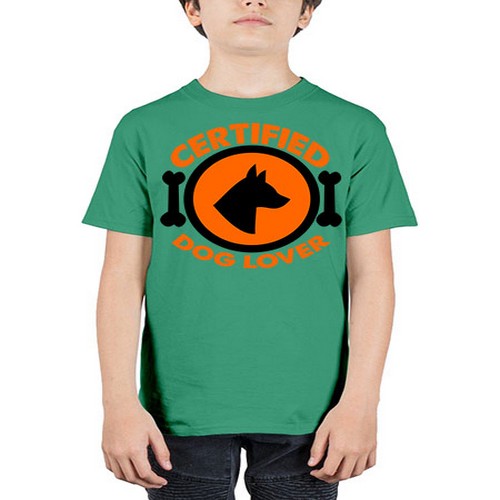 certified dog lover - dogs - Youth Tee Unisex