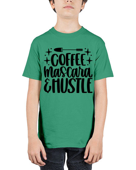 coffe mascara hustle 6# - beauty - fashion - Youth Tee Unisex