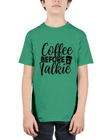 coffee before talkie 764# - tea - Youth Tee Unisex