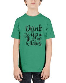 drink up witches 39# - witch - Youth Tee Unisex