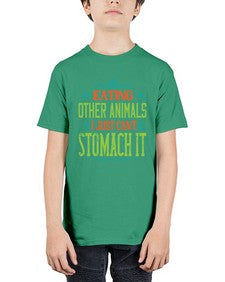 eating other animals 161# - vegan - Youth Tee Unisex