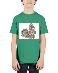 ethnic duck 420# - mandala - Youth Tee Unisex