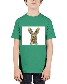 ethnic kangaroo 427# - mandala - Youth Tee Unisex