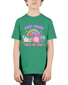 first Grade Lets Do This 144# - first grade - Youth Tee Unisex