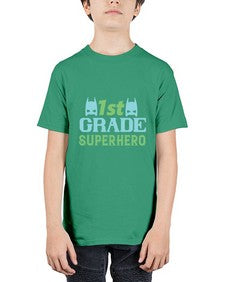 first Grade Superhero 157# - first grade - Youth Tee Unisex