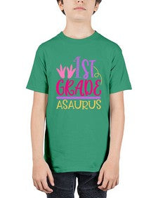 first grade asaurus 117# - first grade - Youth Tee Unisex