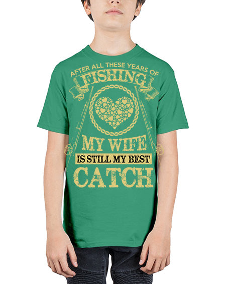 fishing 26# - shark-fish - Youth Tee Unisex