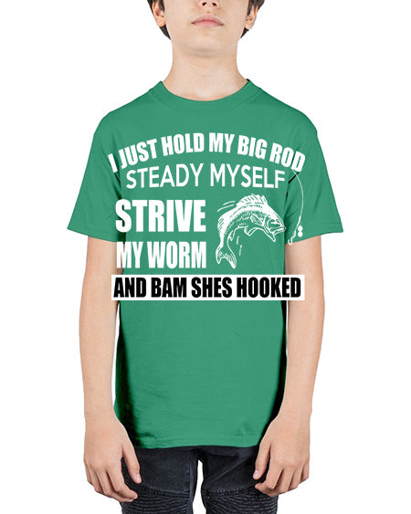 fishing 32# - shark-fish - Youth Tee Unisex