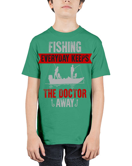 fishing 86# - shark-fish - Youth Tee Unisex
