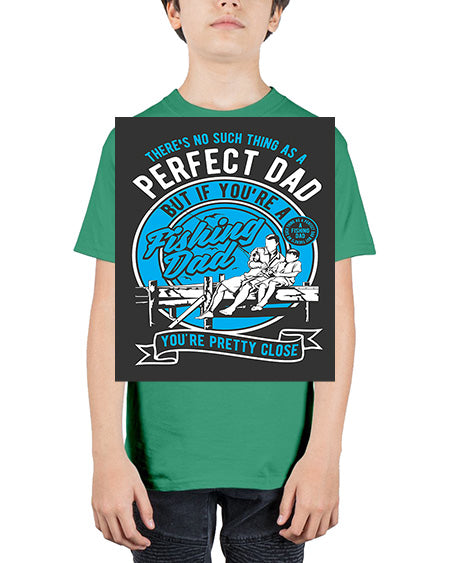 fishing dad cs 41# - shark-fish - Youth Tee Unisex