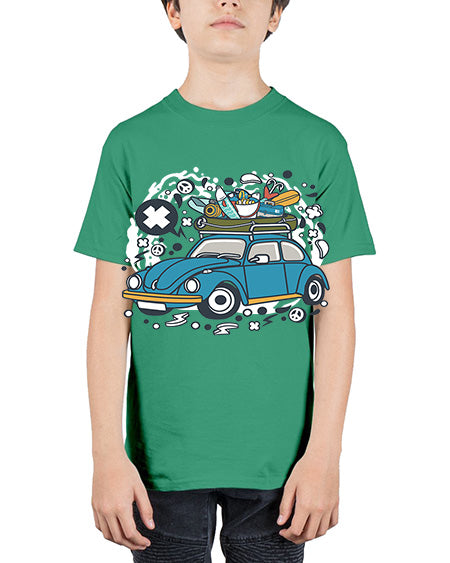 fishing tour 42# - shark-fish - Youth Tee Unisex