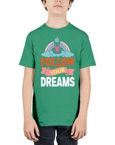 follow your dreams 137# - unicorn - Youth Tee Unisex