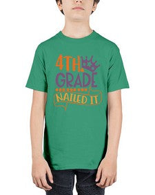 fourth grade nailed it 194# - fourth grade - Youth Tee Unisex