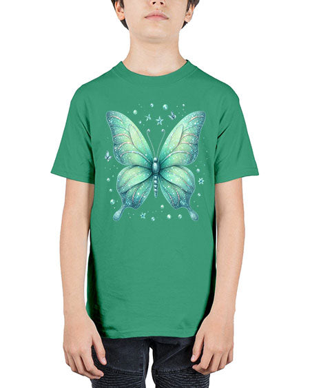 glitter butterfly 11# - butterfly - Youth Tee Unisex