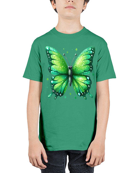 glitter butterfly 4# - butterfly - Youth Tee Unisex