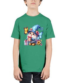 gnome with butterfly 03# - gnome - Youth Tee Unisex