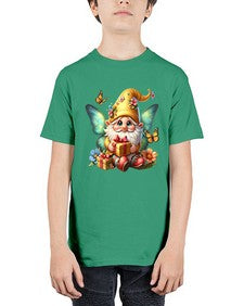 gnome with butterfly 07# - gnome - Youth Tee Unisex
