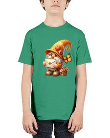gnome with butterfly 09# - gnome - Youth Tee Unisex