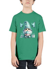 gnome with butterfly 10# - gnome - Youth Tee Unisex