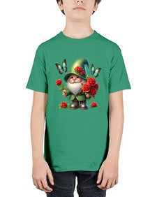 gnome with butterfly 11# - gnome - Youth Tee Unisex