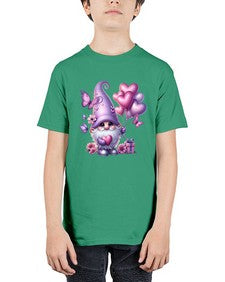gnome with butterfly 19# - gnome - Youth Tee Unisex