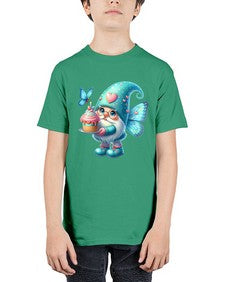 gnome with butterfly 20# - gnome - Youth Tee Unisex