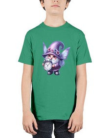 gnome with butterfly 23# - gnome - Youth Tee Unisex