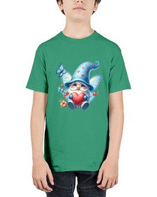 gnome with butterfly 28# - gnome - Youth Tee Unisex