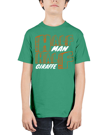 half man half giraffe - giraffee - Youth Tee Unisex
