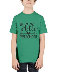 hello preschool 314# - prek headstart - Youth Tee Unisex