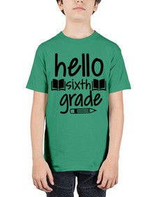 hello sixth grade 337# - sixth grade - Youth Tee Unisex