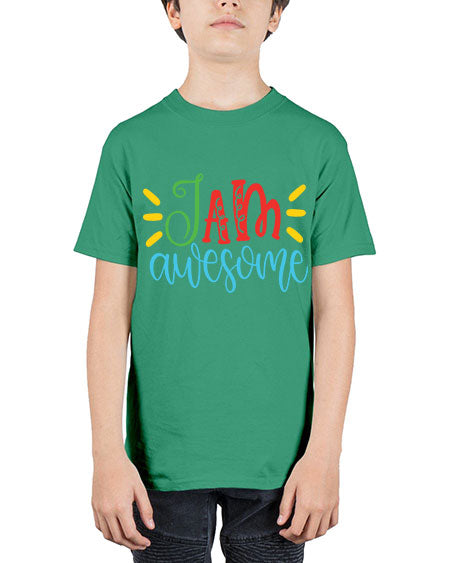 i am awesome Style 18# - autism - Youth Tee Unisex